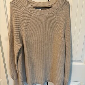 Jessica Simpson Cream Crew Neck Sweater